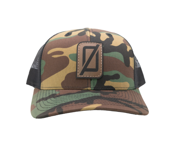 The Authentic YUP00NG Army Camouflage Snapback w/ Dark Brown Ø Logo