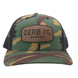 The Authentic YUP00NG Army Camouflage Snapback w/ Dark Brown Full Logo