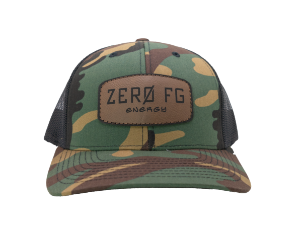 The Authentic YUP00NG Army Camouflage Snapback w/ Dark Brown Full Logo