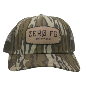 Mossy Oak Camouflage Snapback w/ Light Brown Full Logo