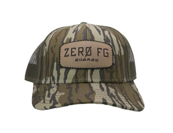 Mossy Oak Camouflage Snapback w/ Light Brown Full Logo