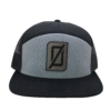 Richardson Black/Grey Zero FG Energy Drink Flat Bill Snapback w/ Ø Logo