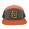 Richardson Orange Zero FG Flat Bill Snapback