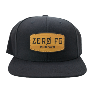 The Authentic YUP00NG Black Snapback w/ Tan Full Logo
